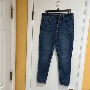 American Eagle Outfitters Dark Blue Skinny Jeans